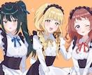 かわいい女の子の一枚絵イラスト制作します 生き生きとした表情と丁寧な塗りで魅力を引き出します イメージ6