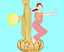 優しい雰囲気のイラストを描きます 穏やかさとユーモアを大切にしたイラストを心がけています。 イメージ6