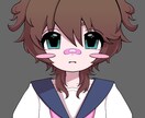 目を引く可愛い女の子を描きます SNS用アイコンを制作いたします♪ イメージ4