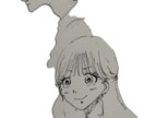 平成漫画風オシャレめイラストかきます 手書きのかわいさをお届けします！ イメージ4