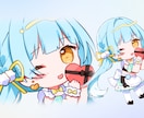 かわいいちびキャライラスト制作します グッズや活動用イラストにおすすめです！ イメージ7