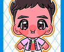 似顔絵◎ポップなイラスト制作させていただきます 1ヶ月限定価格です！最短3日納品！ イメージ4