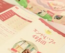 読まれる折パンフレットをデザインします 直感的にわくわくするデザインを提供 イメージ3