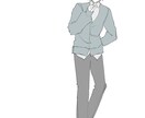 キャラクターデザインします キャラデザだけ誰かに頼みたい…って時に！ イメージ6