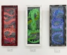 世界に一枚だけの、和風絵画をお届けします 完全一点物｜制作風景をYouTubeで公開希望の方も歓迎！ イメージ9