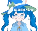お手軽にVtuberデビュー！配信用立ち絵描きます 自動でまばたき・音声に合わせて口元が動いて配信映え！ イメージ2