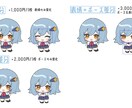 商用OK！みにみにSDキャラ描きます ☆SNSやアイコン,動画配信等にぴったりのデフォルメイラスト イメージ2