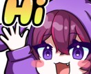 かわいいスタンプ作成いたします TwitchやYoutubeでのスタンプやバッジを描きます！ イメージ2