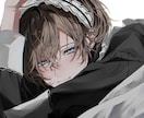 雰囲気を漂わせるイラストを作成します 配信や動画、グッズ等のイラスト作成を担当します。 イメージ3