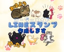 愛猫ちゃんの似顔絵LINEスタンプ作成します 4/15まで期間限定価格！８個3000円〜 イメージ1