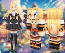 大手企業Vtuber案件多数!再現度に自信あります マイクラスキン作る系YouTuberがあなたのスキン作ります イメージ7
