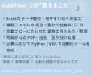 Excel表を見やすく整えて使いやすくします 毎月のExcel作業を効率化し負担を軽減します イメージ4