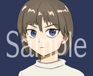 アイコン用画像作成します 【オリジナルキャラクター制作】 イメージ1