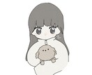 アイコン等、可愛いイラスト描きます アイコン、家族や友人恋人へのプレゼント等にいかがですか？ イメージ1