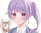 とにかく！可愛い女の子描きます SNSアイコンや動画サムネに！オリキャラやコテキャOK！ イメージ1