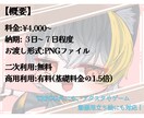 幅広く使えるデフォルメ立ち絵、お急ぎで制作致します お急ぎプラン版！クオリティよりスピード重視の方におすすめ！ イメージ2