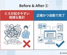 スプレッドシートや日々の面倒な業務を自動化します GAS・Gmail・LINE連携　相談無料 イメージ7