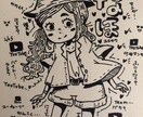 似顔絵描きます 可愛いかんじになるかとっ！マッキーと色鉛筆で！描きます！ イメージ1