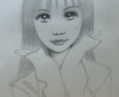 似顔絵を鉛筆で描きます アイコン、プレゼント、お祝いに是非ご検討ください！ イメージ4