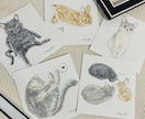 ミニ原画うちの子ペットかわいいイラスト描きます 犬ねこうさぎ鳥ハムちゃんのかわいい姿をイラストに イメージ4