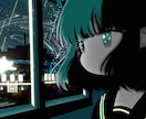個性的なデザインで、イラスト/アイコン制作します ポップでダークな、個性派デフォルメイラスト イメージ6