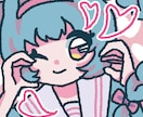 ポップで可愛い女の子のアイコン描きます おまかせもOK！イメージをご相談ください！ イメージ4