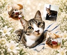大切な写真をおしゃれに1枚へまとめますます 写真を送るだけ♪おまかせで素敵なコラージュに イメージ2