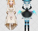 ライバーの立ち絵制作致します カラフルで少しダークな雰囲気が得意です･･･♡ イメージ4
