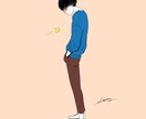 アイコン向けの全身イラストを作成します アイコンやグッズに、あなたの「全身似顔絵」を。 イメージ4