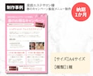 エステ・その他サロンのメニューをデザインします エステサロン他店舗のリニューアルや新店用にいかがですか？ イメージ4