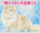 オーダーで動物の水彩似顔絵原画◎制作します 世界に一点の作品　特殊ブラシで描く水彩画　インテリアにも。 イメージ9