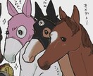 あなたにピッタリのSNS用アイコン描きます ☆創作キャラ、ペット、アニメキャラ等なんでも承ります☆ イメージ4