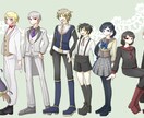 TRPGの立ち絵制作【納品目安14日】いたします TRPGの立ち絵やゲーム、動画やその他趣味などに使用可能！ イメージ10