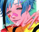 アイコン/1枚絵 描きます 可愛いからかっこいい、雰囲気あるイラストを イメージ4