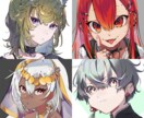 商用可・迅速丁寧◎おしゃれなSNSアイコン描きます 綺麗！かっこいい！ツイッター・YouTubeなどにおすすめ イメージ1