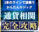 FX波乗り戦略！通貨相関マスター講座開講します 【シンプル×優位性】トレンドの本質を2本のラインで捉える イメージ1