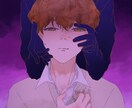 SNSアイコン＊千円でイケメン男子描きます 儚げな男の子を描くのが得意です！ イメージ3