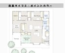 間取り図を作成します 不動産広告におすすめ！建築系大学院生が最短格安でお届けします イメージ3