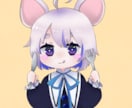 SNS用アイコン最低価格でお描きします デフォルメキャラのアイコンを作成致します。 イメージ1