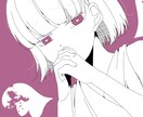 あなたのアイコン・ヘッダーお描きします SNSやブログのアイコン・ヘッダー、小説や動画の挿絵など！ イメージ7