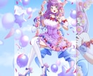 キラキラかわいいイラストを描きます 2週間以内のスピード納品可能！ イメージ5