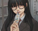 可愛くてエモーショナルな女の子のイラストを描きます 肖像画のようなアップの絵から風景こみの全身イラストも描きます イメージ3