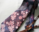 一点物のネクタイを作製します オリジナルのネクタイを生地のデザインから承ります。 イメージ7