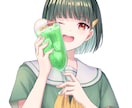 サムネイルにぴったりなキャラ単体イラスト描きます 配信サムネイルやMV素材に！透明感のあるイラストで彩ります イメージ5