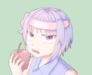 歌ってみた等動画用サムネイラスト描きます 可愛い系歌い手さんにぴったりのイラストを描きます イメージ2