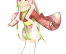 オリジナルキャラクター作ります ゲームのキャラクター立ち絵やグラフィック描きます イメージ3
