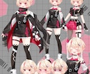 IRIAM &Vtuberの立ち絵をお描きします 早く、可愛く、綺麗な仕上がり！クオリティーは企業級！ イメージ10