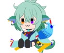 ミニキャラ描きます 厚塗り風orアニメ風の映えるミニキャラです！ イメージ2
