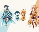 VTuber   IRIAMの立ち絵を描きます 理想のキャラクター作りをお手伝いします！ イメージ7