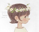 女の子イラスト描きます 優しく、温かみのあるタッチで可愛い女の子描きます イメージ4